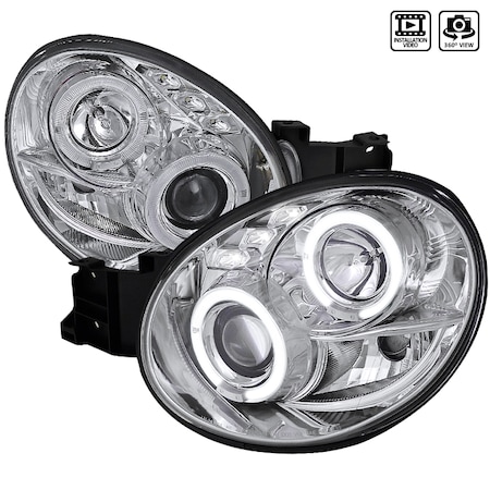 Spec-D Tuning 02-03 Subaru Wrx 02-03 Subaru Impreza Wrx Projector H.L., LHP-WRX02-TM LHP-WRX02-TM